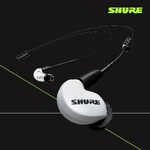 [SHURE] 슈어 SE215SPE + BT2 (화이트) 무선 블루투스 이어폰 / 최대 10시간재생