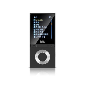 (예약상품) [Britz] 브리츠 BZ-MP4580BL (블랙) MP3 플레이어 블루투스 / 8G 메모리 내장