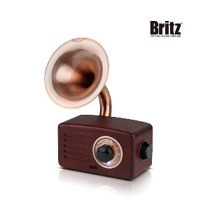 [Britz] 브리츠 Phono 2 레트로 앤틱 라디오 블루투스 스피커