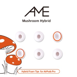 [AME] 머쉬룸 하이브리드 Mushroom hybird 에어팟 프로 폼팁 (3쌍)