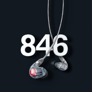 (핫딜) 슈어 SHURE SE846 클리어 이어폰 / 해상력좋은 이어폰 / 정품 1대한정