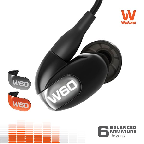 [Westone] 웨스톤 W60 NEW2019 커널형 이어폰 / 웨스톤 노트증정!