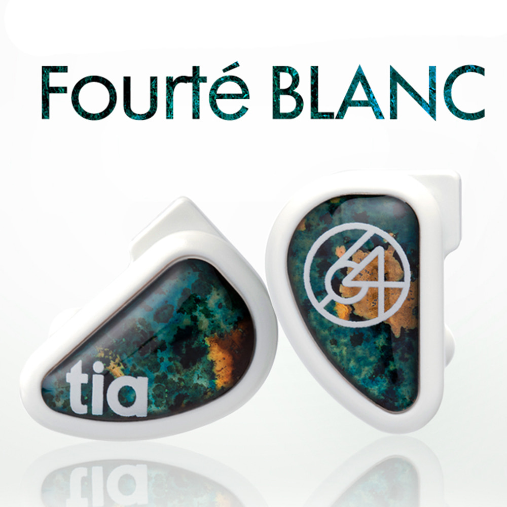 [예약상품] [64AUDIO] 64오디오 Fourte BLANC 블랑 한정판 플래그쉽이어폰