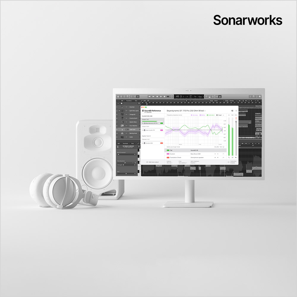 Sonarworks 소나웍스 SoundID 사운드아이디 Reference for Speakers &amp; Headphones 레퍼런스 헤드폰 버전(전