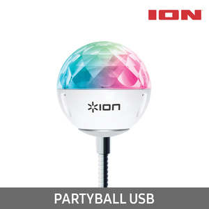 [ION] 아이온 Party Ball USB 파티 볼 / 소리에 반응하는 휴대용 미러볼 / 정품