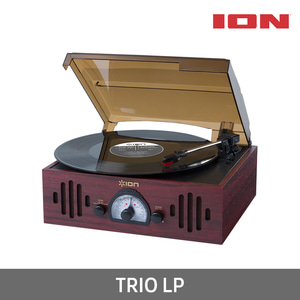 [ION] 아이온 Trio LP 트리오 LP / 3  in 1 스타일 / Radio, AUX, LP 턴테이블 / 인테리어  모던한 디자인 / 정품
