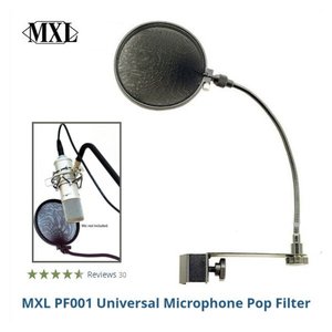 [MXL] 팝필터 PF-001(블랙) / 표준규격 100%호환 / 정품
