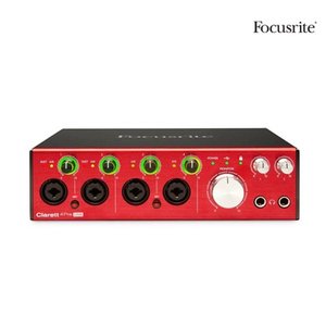 [Focusrite] 포커스라이트 Clarett 4Pre USB / 클라렛 오디오 인터페이스