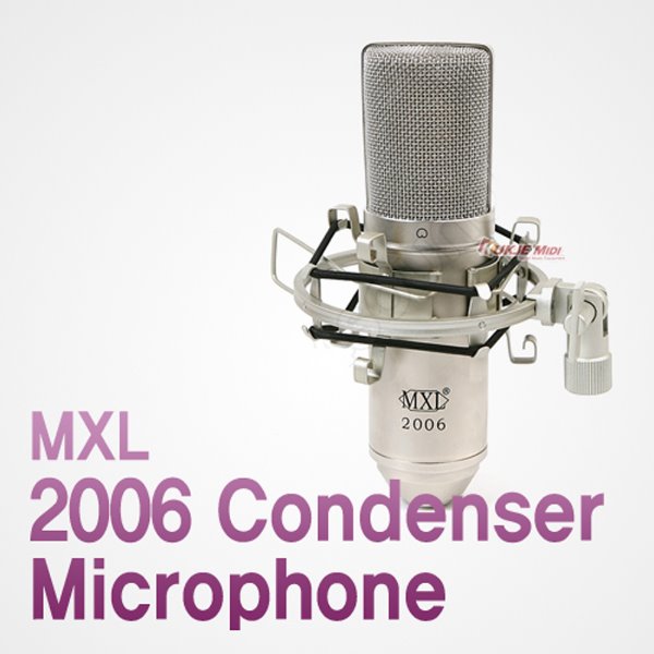 MXL 엠엑스엘 2006 콘덴서 마이크 / 쇼크마운트 포함 / 정품