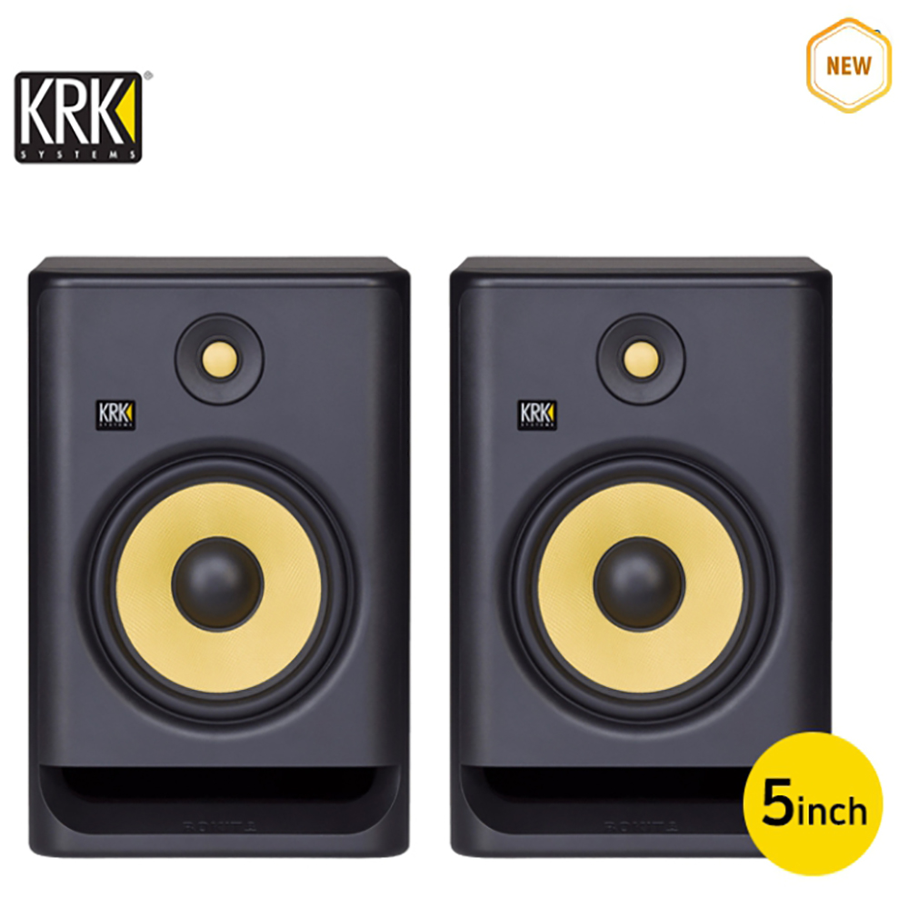 KRK - Rokit 5 G4 5인치 니어필드 스튜디오 모니터 스피커 2통 (1조)