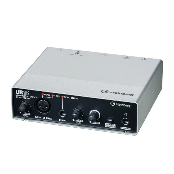 Steinberg 스테인버그 UR12 오인페 2x2 USB 오디오 인터페이스