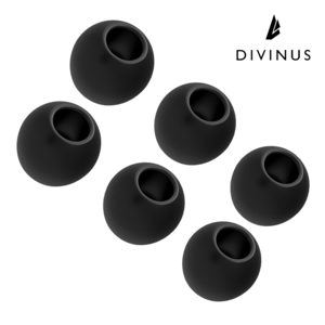 DIVINUS 디비누스 벨벳팁 3쌍 이어폰 이어팁 실리콘팁