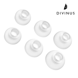 DIVINUS 디비누스 벨벳팁 TWS 3쌍 이어폰 이어팁 실리콘팁